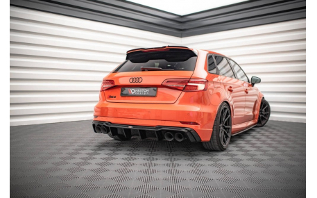 Накладка задняя Audi A3 8V 2016-2020 Sportback