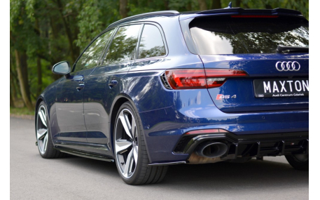 Накладка задняя Audi A4 B9 2016-2019