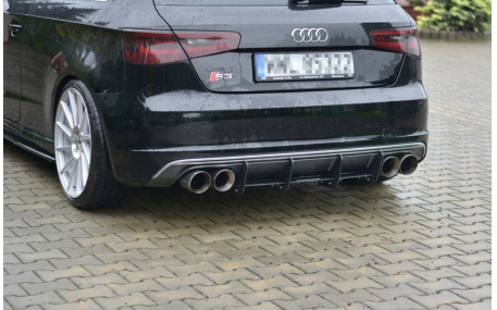 Накладка задняя Audi A3 8V 2012-2015 Sportback