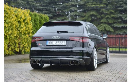 Накладка задняя Audi A3 8V 2012-2015 Sportback