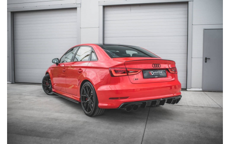 Накладка задняя Audi A3 8V 2012-2015 Sedan