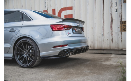 Накладка задняя Audi A3 8V 2016-2020 Sedan