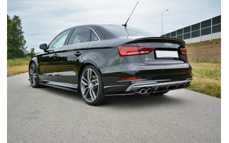 Накладка задняя Audi A3 8V 2016-2020 Sedan