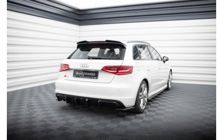 Накладка задняя Audi A3 8V 2012-2015 Sportback