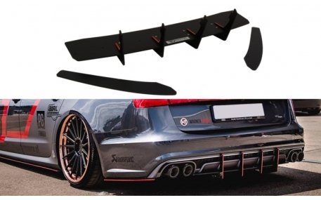 Накладка задняя Audi A6 C7 2015-2018