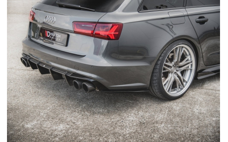 Накладка задняя Audi A6 C7 2015-2018