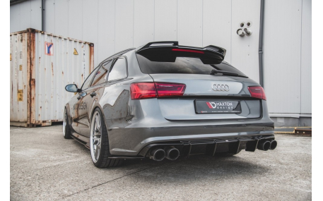 Накладка задняя Audi A6 C7 2015-2018