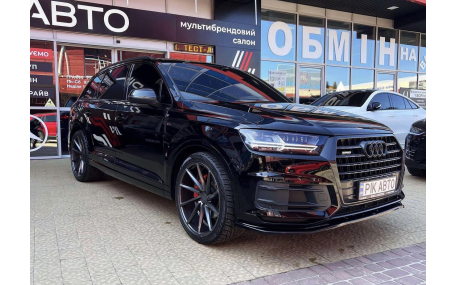 Накладка передняя Audi Q7