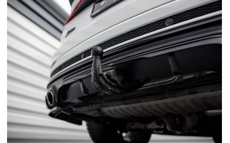 Накладка задняя Audi Q8 2018-2023