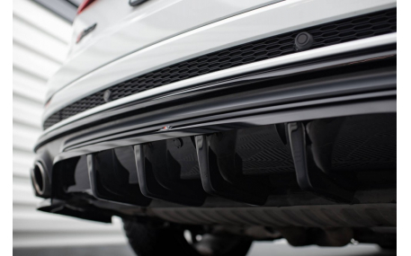 Накладка задняя Audi Q8 2018-2023