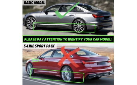 Брызговики Audi A6 C8