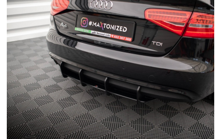 Накладка задняя Audi A4 B8 2012-2015