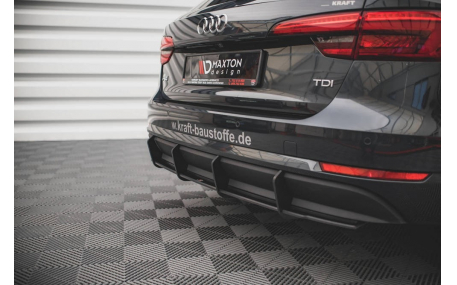 Накладка задняя Audi A4 B9 2016-2019