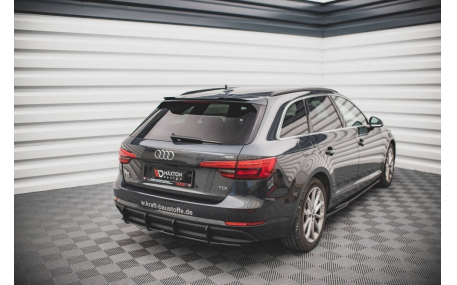 Накладка задняя Audi A4 B9 2016-2019