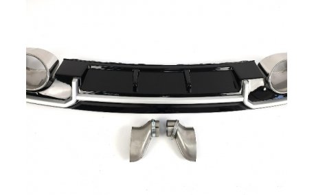 Накладка задняя Audi A3 8V 2016-2020 Sedan