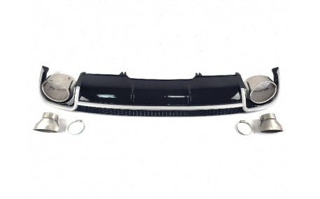 Накладка задняя Audi A4 B9 2016-2019