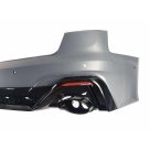 Бампер задний Audi A4 B9 2019-2024