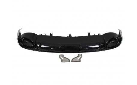 Накладка задняя Audi A6 C7 2015-2018