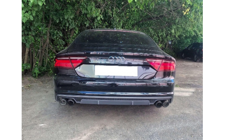Накладка задняя Audi A7 2014-2018