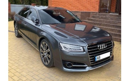 Бампер передний Audi A8 D4 2014-2017