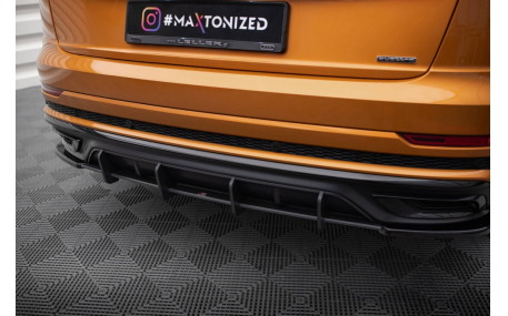 Накладка задняя Audi Q8 2018-2023