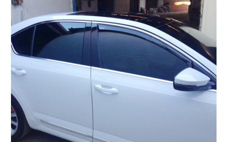 Хром накладки Skoda Octavia A7