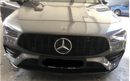 Решетка радиатора Mercedes CLA-class C118