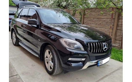 Решетка радиатора Mercedes ML-class W166
