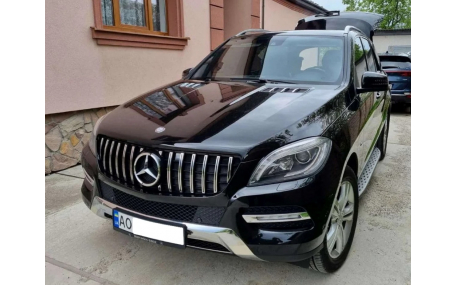 Решетка радиатора Mercedes ML-class W166