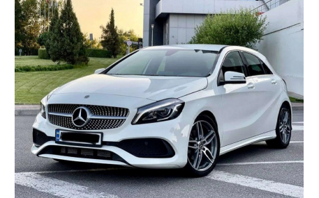 Решетка радиатора Mercedes A-class W176 2012-2015
