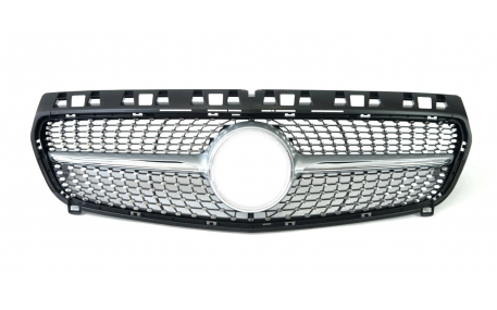 Решетка радиатора Mercedes A-class W176 2012-2015