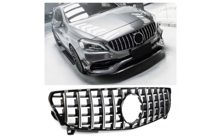 Решетка радиатора Mercedes A-class W176 2015-2018