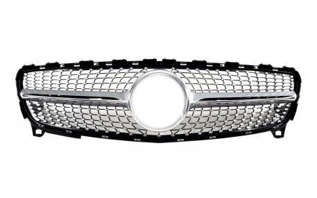 Решетка радиатора Mercedes A-class W176 2015-2018