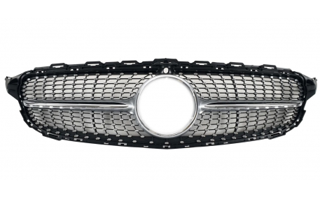 Решетка радиатора Mercedes C-Class W205 2015-2018