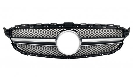 Решетка радиатора Mercedes C-Class W205 2015-2018