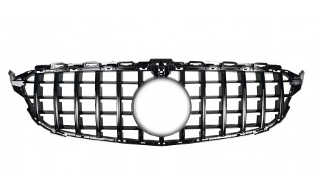 Решетка радиатора Mercedes C-Class W205 2015-2018