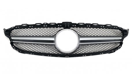 Решетка радиатора Mercedes C-Class W205 2015-2018