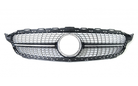 Решетка радиатора Mercedes C-Class W205 2018-2021