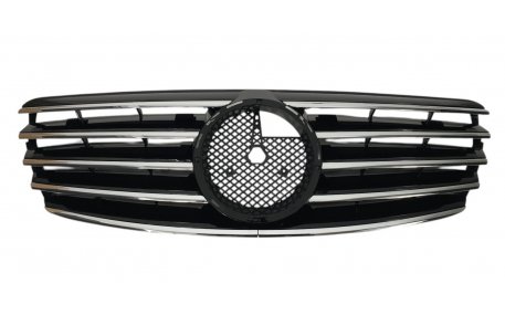 Решетка радиатора Mercedes E-class W211 2002-2006