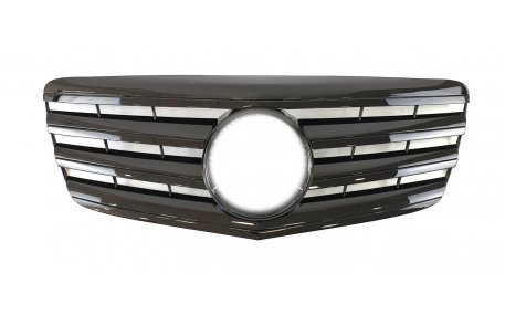 Решетка радиатора Mercedes E-class W211 2006-2009