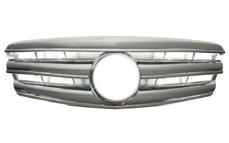 Решетка радиатора Mercedes S-class W221 2005-2009