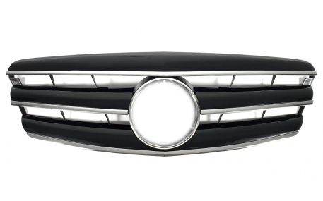 Решетка радиатора Mercedes S-class W221 2005-2009