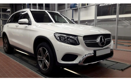 Решетка радиатора Mercedes GLC-class X253 2016-2019