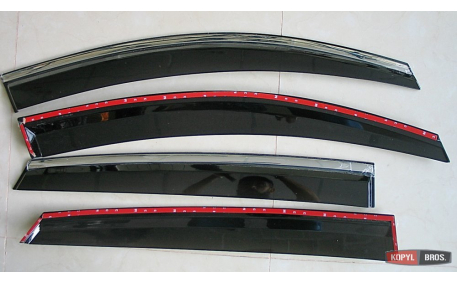 Дефлекторы окон Mercedes GLE-class Coupe