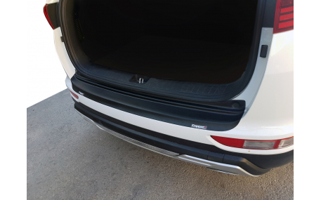 Накладка на задний бампер Kia Sportage 2015-2018