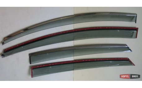 Дефлекторы окон Ford Fiesta