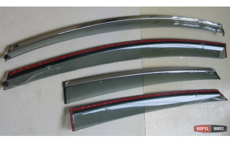 Дефлекторы окон Ford Fiesta