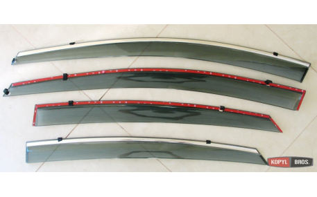 Дефлекторы окон Hyundai Elantra MD