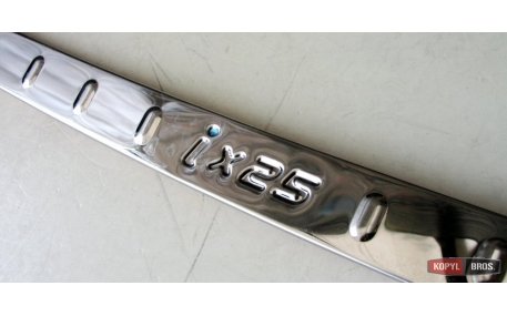 Накладка на задний бампер Hyundai Creta