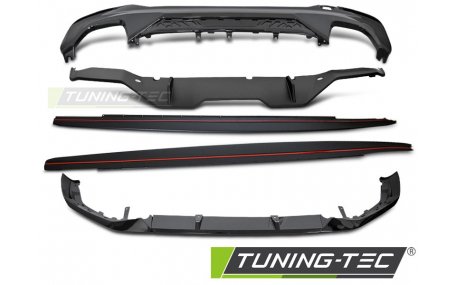 Накладки на бампера BMW G30 2016-2020